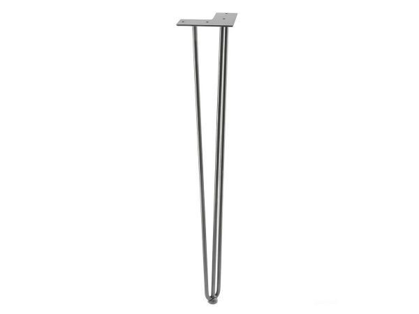 Picior Masa ARTO, ø12 / 711 mm, Negru Mat, NM-ARTO-12-3R711-20M