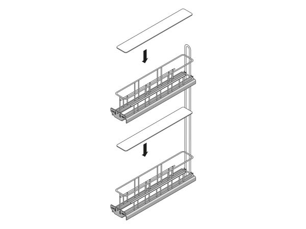 Tavita plastic Cargo 150 (2 buc/cos), 9077601