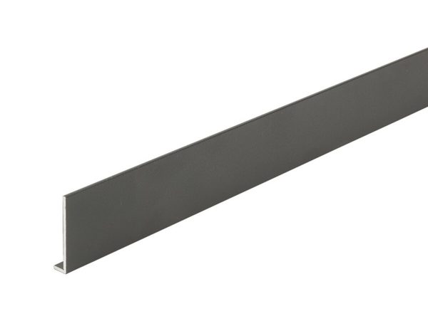 564.53.733 Profil aluminiu pentru panouri AluSplash, inchidere tip "L", 800 mm, Antracit