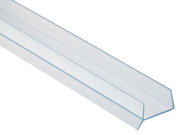 713.22.092 Profil protectie plinta Lemn/Pal/MDF, cu piesa de etansare, 2500 mm, Transparent