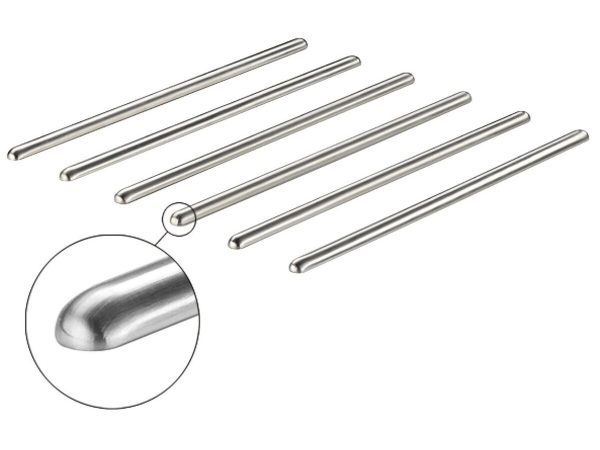 808.90.000 Set bare de protectie pentru blaturi de lucru si mobilier, drept, 13 x 7 mm, Inox